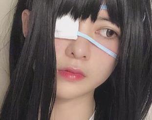 眼酱大魔王w的兔女郎写真：想象一下，光影与色彩交织